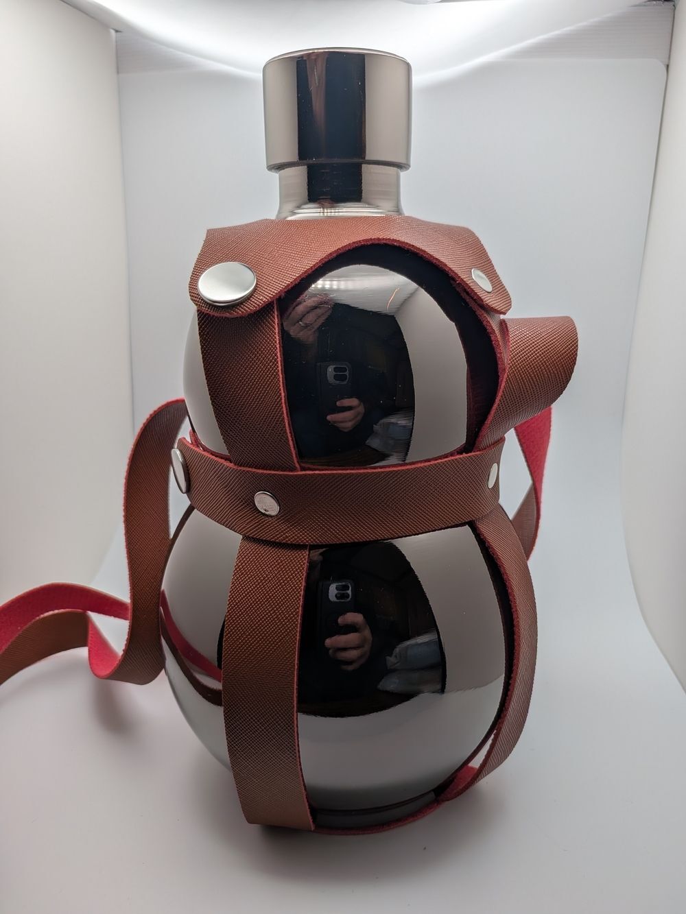 64 Oz Flask With Strap
